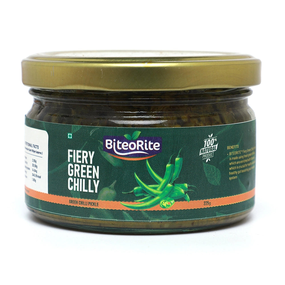Green Chilly Pickle225gm-1